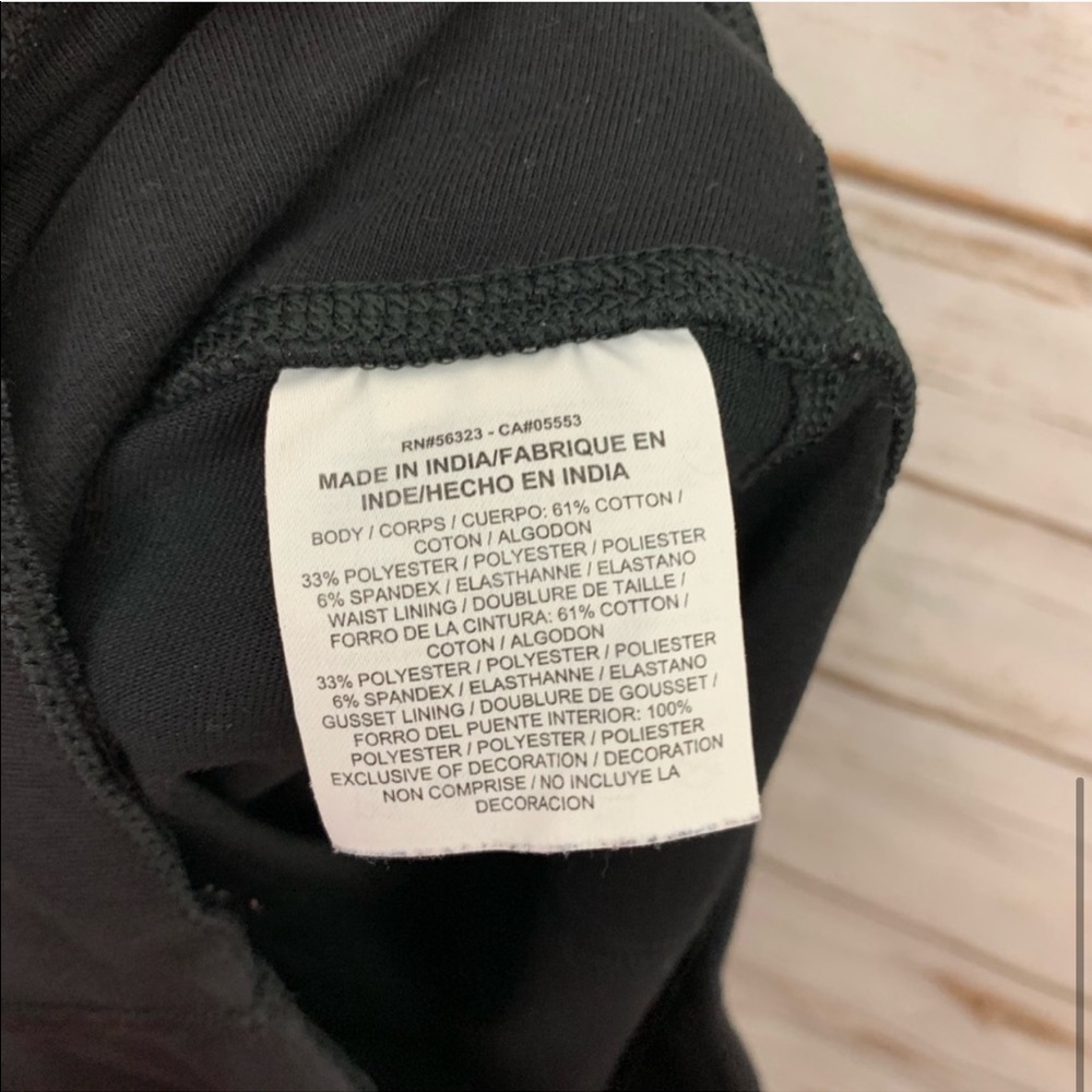 Nike Dri-fit Black Active Athletic Cropped Legging - Picture 3 of 3